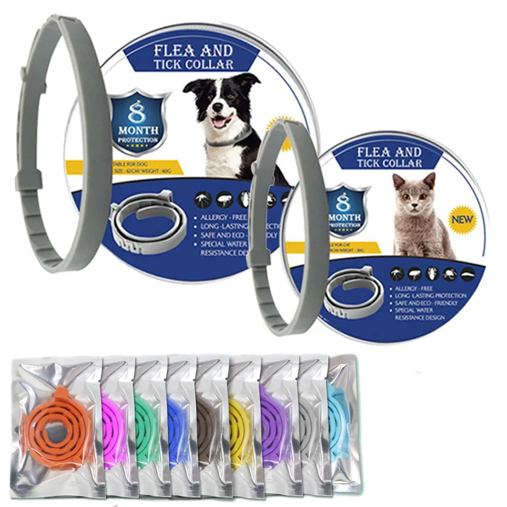 Flea Tick Collar Dogs Repellent Collar Cat Flea Collar Cat