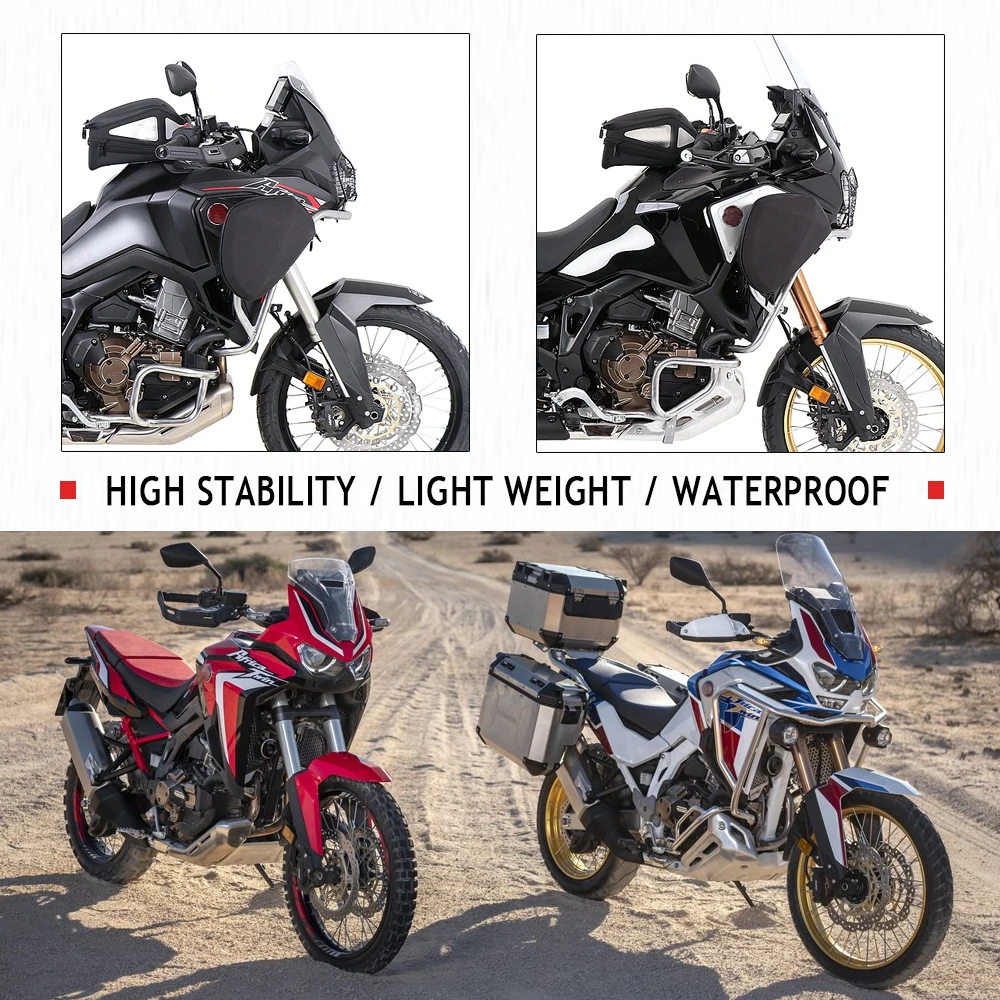 Nuovo 2020 2021 Per Honda Crf 1100 L Africa Twin Adventure Sports Crash Bar Borse Telaio Strumento Posizionamento Borsa Da Viaggio Crf1100L 2019