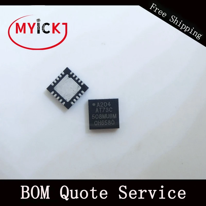 

1PCS AT73C508-MUR QS412 QFN Chip Set Solution for Watt-Hour Meters IC CHIP