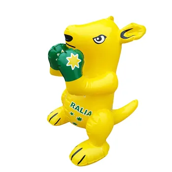 

40cm Inflatable Toys Pvc Kangaroo Design Party Air Balloon Inflatable Cartoon Animals Shaped Balloons Children Party Accessories