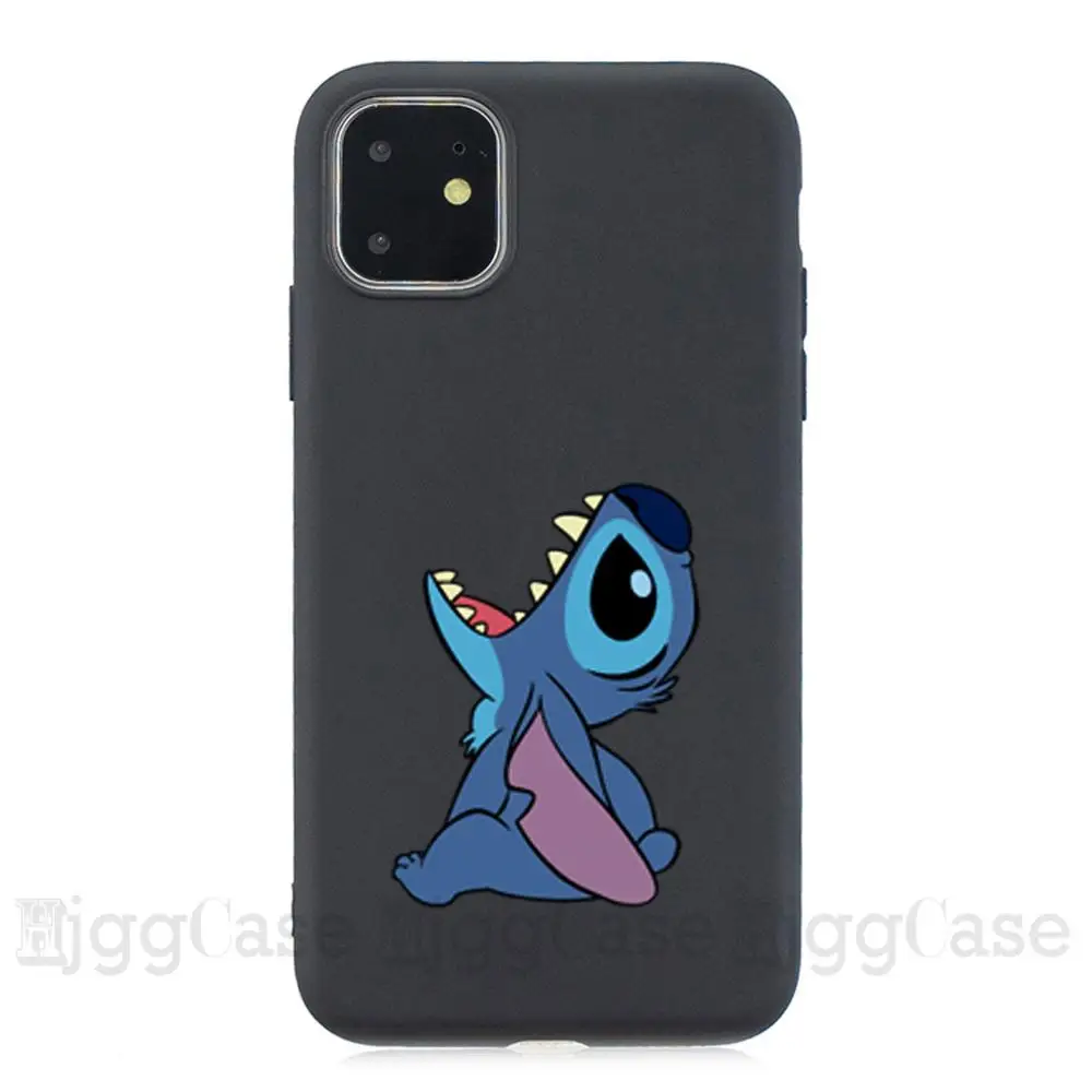 Мультяшный милый Стич Ститч чехол для телефона для iPhone 11 Pro Max 5S SE 7 8 6 6s Plus X XR XS MAX Мягкий силиконовый чехол из ТПУ