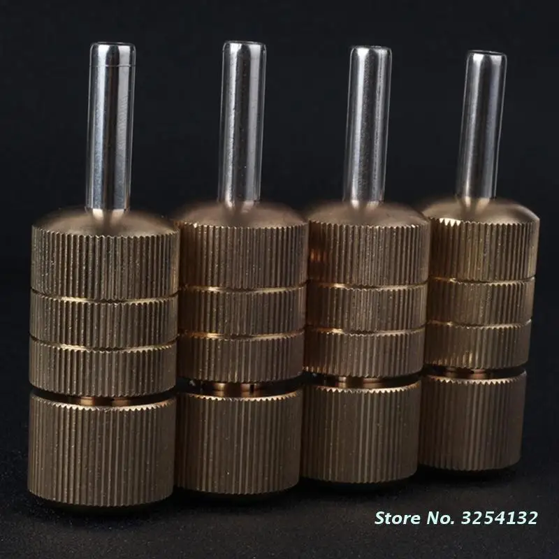

1pcs 25mm Brass Tattoo Machine Tube Handle Grips Tip Anti-slip Tattoo Machine Self-locking Compatible with Body Art Tools