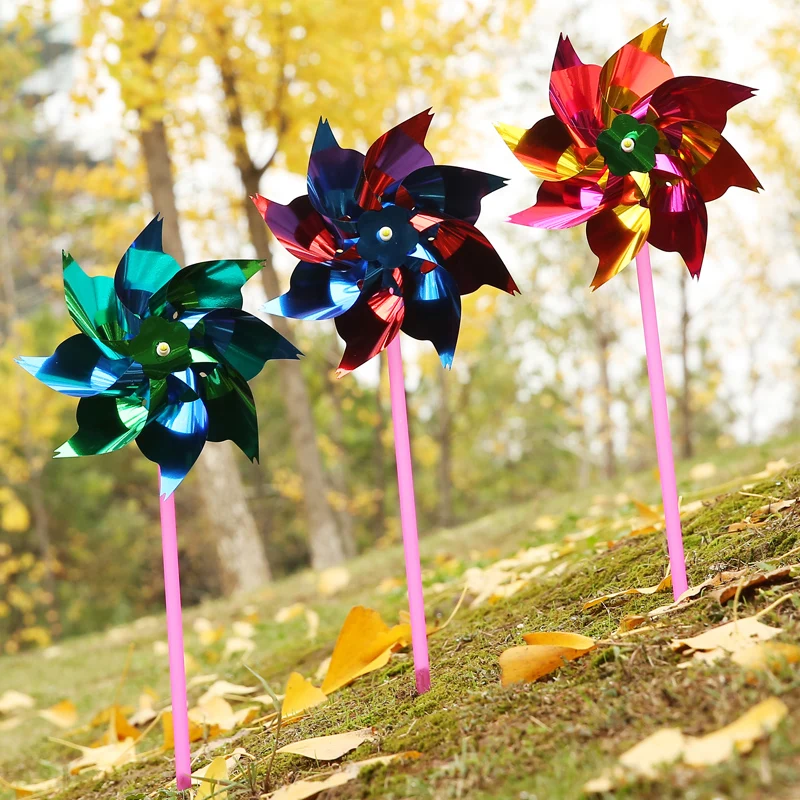 10 шт. Детские садовые игрушки ветряные мельницы| |