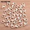 100pcs 8*12mm 7 Color Lobster Clasp Hooks For DIY Necklace Bracelet Chain Fashion Jewelry Making Findings ► Photo 3/6