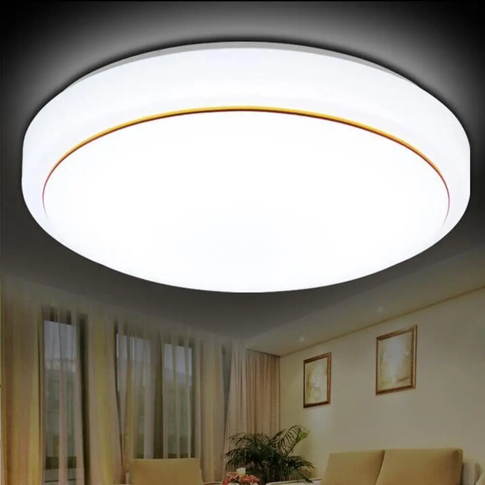 

BRELONG Fashion Modern Round LED Ceiling Light 21cm 6W Energy Saving Ceiling Lamp Living Room Home Corridor Light Balcony Light
