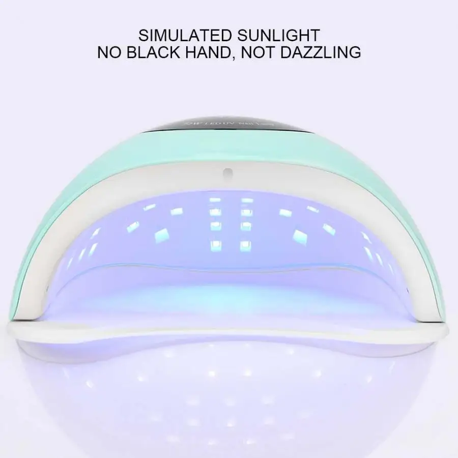 Lamp For Nails 72W Intelligent LED UV Gel Nail Polish Dryer Lamp