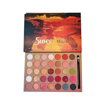 

35 Color Matte Shiny Glitter Sequin Eyeshadow Palette Waterproof Lasting Eyeshadow Palette Pigmented Makeup Cosmetics