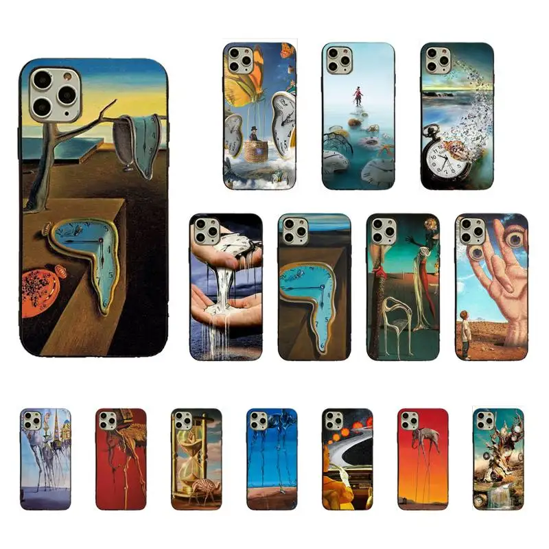 Роскошный чехол для телефона Yinuoda Salvador Dali iPhone 11pro MAX 8 7 6 6S Plus X XS 5 5S SE XR Fundas Capa |