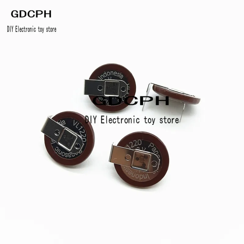 1pcs/lot batch 3V VL1220 rechargeable battery VL1220-1HFE automobile remote control battery