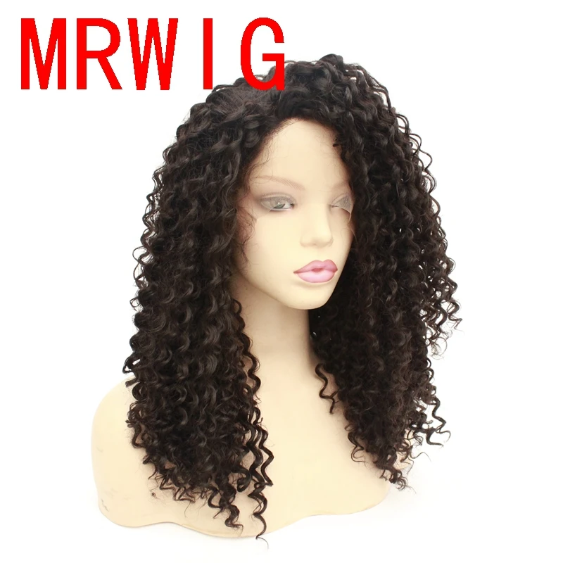 Парики MRWIG черные/темно коричневые термостойкие синтетические волосы|wigs sexy|wig