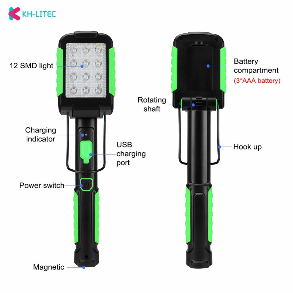 3-Mode-LED-Flashlight-LED-Work-Light-Rechargeable-USB-Work-Inspection-Light-With-Magnet-Torch-Portable-Lanterna-250Lumens-Flashlamp(7)