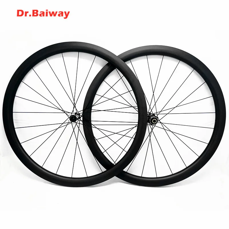 

1570g 700c road wheelset 38*26mm tubeless carbon road bike wheelset NOVAtec 411/412SB 100*9 135*9mm carbon disc brake wheels