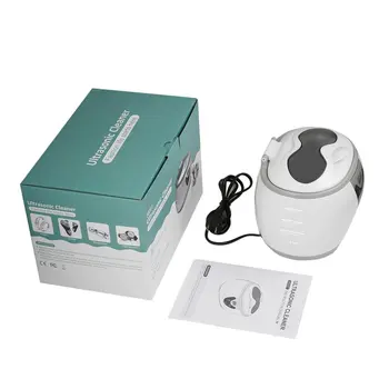 

35W 600mL Professional Digital Ultrasonic Cleaner Machine for Eyeglasses Watches Rings Necklaces Coins Razors Dentures Combs