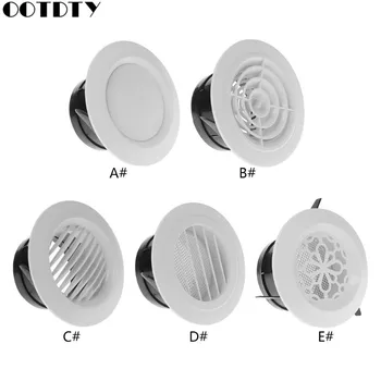 

Air Vent Extract Valve Grille Round Diffuser Ducting Ventilation Cover 100mm