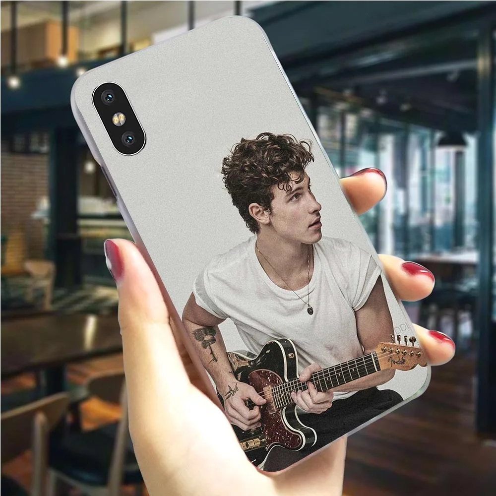 K2510804 Узор Шон Мендес, мячики чехол для телефона чехол для iPhone 6, 5, 5S SE 6S Plus/6 Plus/6 S Plus 7 8/7 8 плюс X XS XR Xs Max в твердом переплете - Цвет: K2510804
