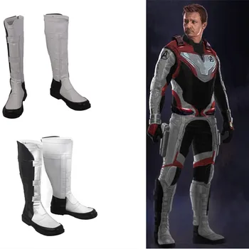 

Movie Avengers 4 Endgame Quantum Realm Advanced Tech Cosplay superhero Iron Man shoes Cosplay Custom Halloween cartoon shoes