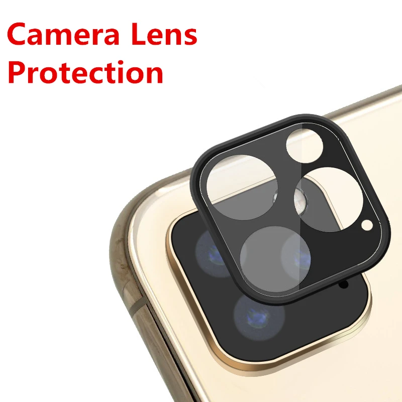 

2 PCS For iPhone 11 Pro MAX 3D Camera Tempered Glass Camera len Protector