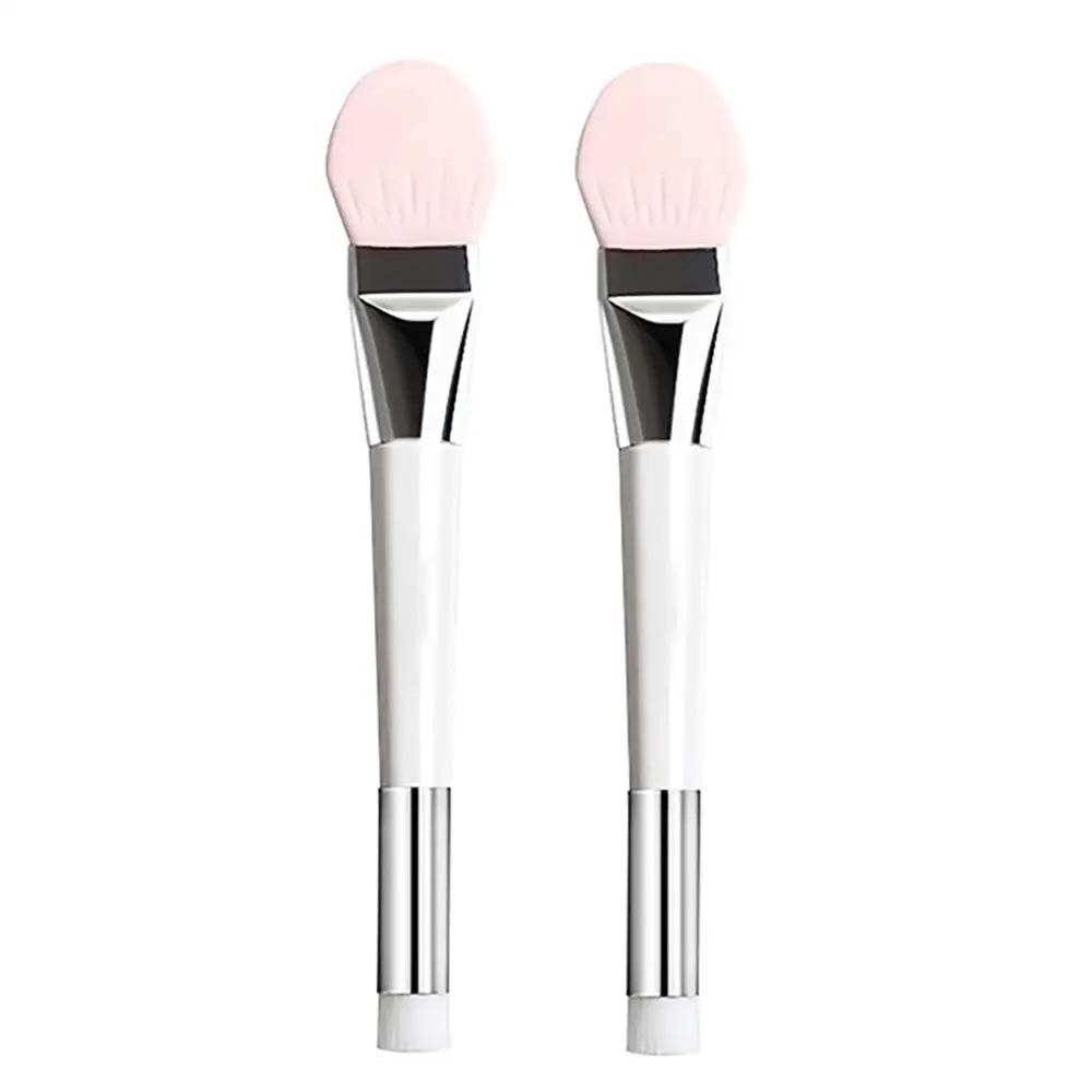 

Negemel Dual-sided Face Mask Brush Silicone Facial Mud Clay Applicator Mask Beauty Tool for Foundation Applying Mud Clay