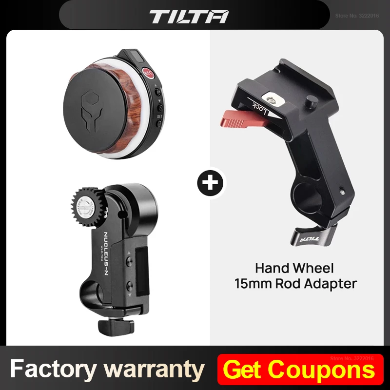Tilta Nucleusnano N Wireless Follow Focus Motor Hand Wheel Controller