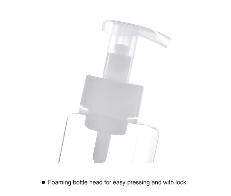 250/400ml Liquid Soap Foam Refillable Bottles Foaming Bottle Jar PET Travel Clear Squeezed Hand Sanitizer Dispenser Bottle 250/400ml Liquid Soap Foam Refillable Bottles Foaming Bottle Jar PET Travel Clear Squeezed Hand Sanitizer Dispenser Bottle