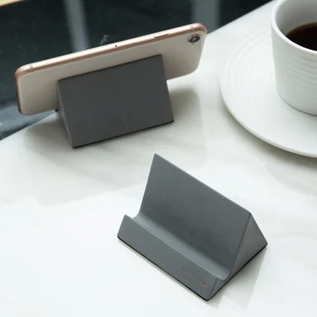 

New Silicone Concrete Mold for Cement Mobile Phone Holder Nordic Original Ornaments Mould