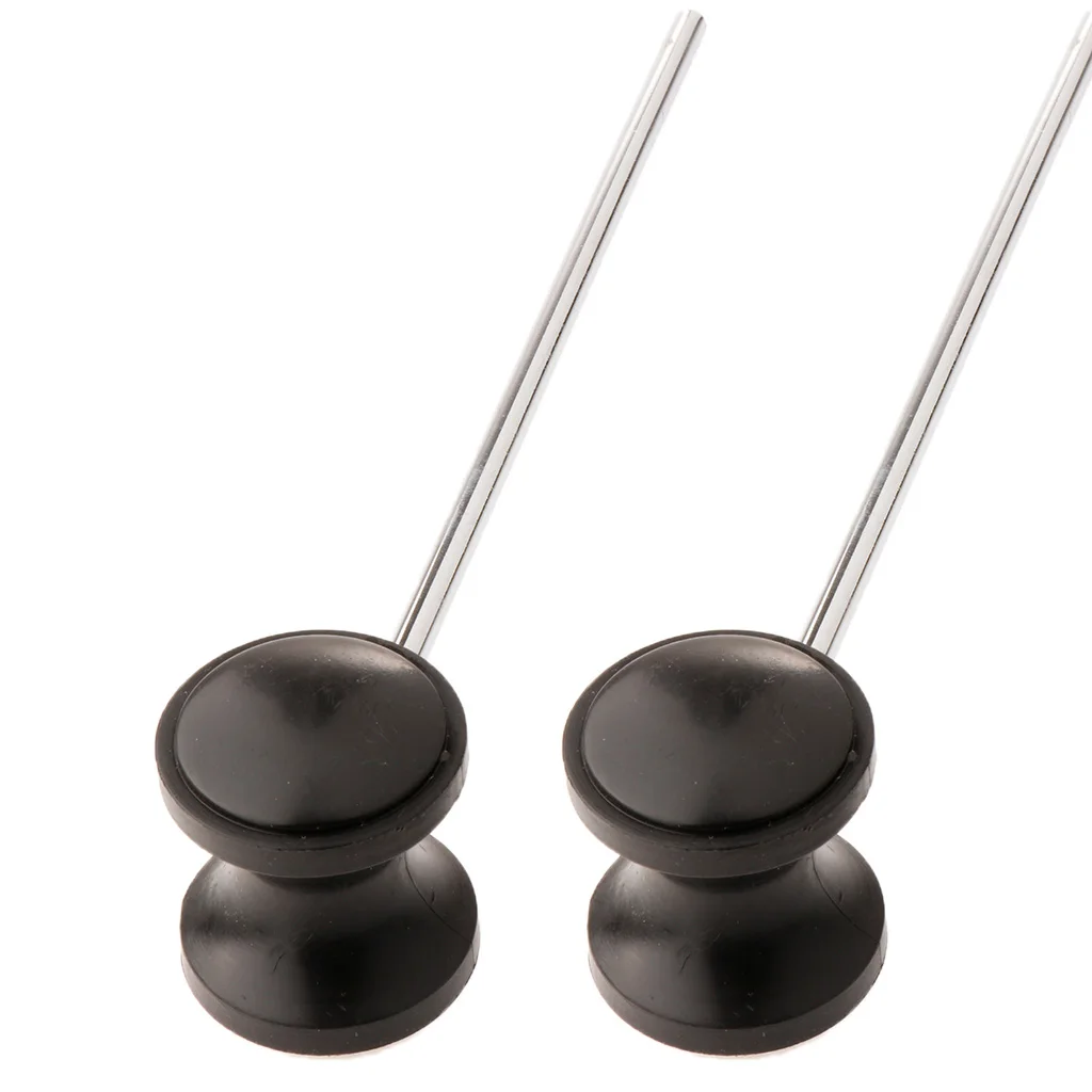 2pcs Bass Drum Hammer Kick Drum Foot Pedal Beater Mallet With Felt Head 2pcs Bass Drum Hammer Kick Drum Foot Pedal Beater Mallet With Felt Head