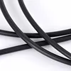 DoreenBeads Rubber Jewelry Hollow Pipe Tube Cord Black Color Handmade Necklace Bracelet DIY Making Jewelry Findings 2.5mm, 10 M ► Photo 2/3