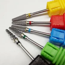 KIMAXCOLA твердосплавное сверло для ногтей, электрическая пилка для ногтей, сверло, твердосплавное сверло, 3/32 дюйма, электрическая дрель для ногтей 602801