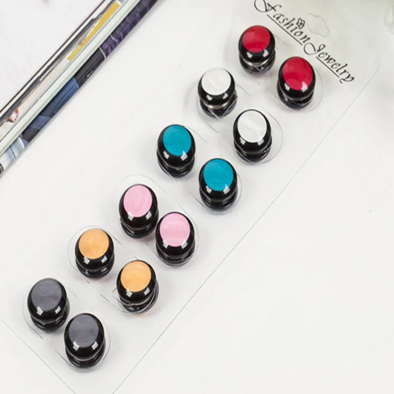 

Strong Magnet Head Buckle Double-Sided Magnetic Snap-Style Corsage Needle Scarf Buckle Yiwu Small Jewelry Muslim Women's Head Ac