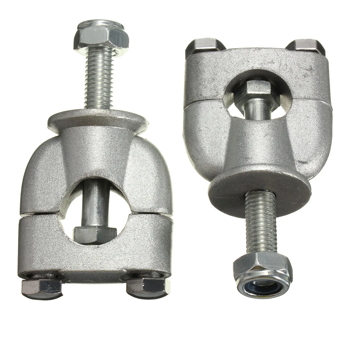 2x7/8 ''22 мм Монтажный руль для мотоцикла RisersClamp с серебряным креплением Riser Clamp мотоцикл