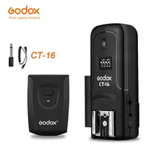 Godox CT-16 16 Channels Wireless Radio Flash Trigger with Receiver for Canon Nikon Pentax DSLR Camera Studio Speedliteb Flash
