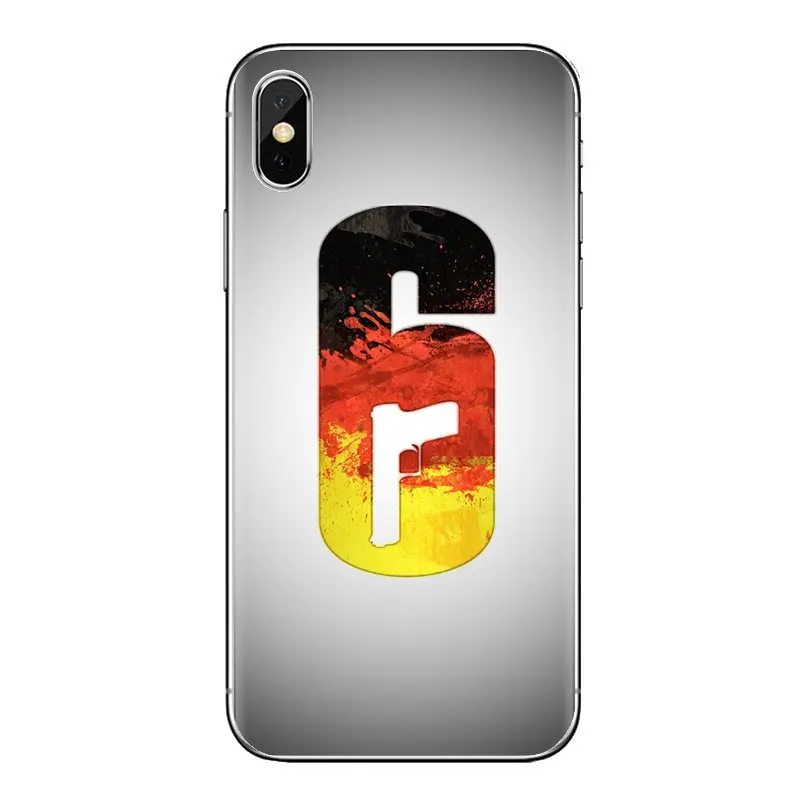 Transparent Soft Shell Covers Game Rainbow Six Siege 6 Logo For Xiaomi Redmi 4a S2 Note 3 3s 4 4x 5 Plus 6 7 6a Pro Pocophone F1 Fitted Cases Aliexpress