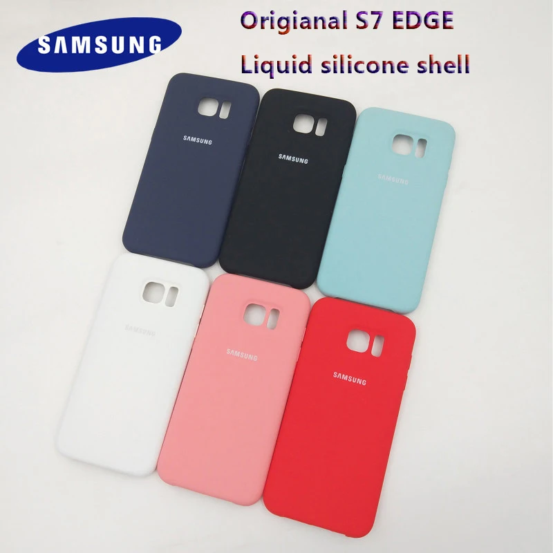 Vooruitzien Bangladesh zeevruchten Samsung Galaxy S7 Edge Original Cases | Original Samsung S7 Silicone Cover  - Original - Aliexpress