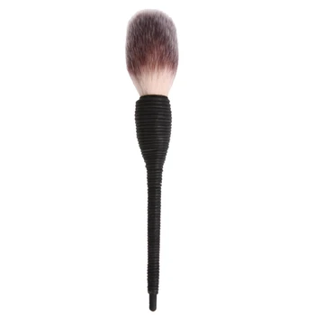 

1 Pc Pro Women Kabuki Flat Contour Blusher Powder Foundation Eye Shadow Face Makeup Brush Nature Goat Hair Cosmetic Tools