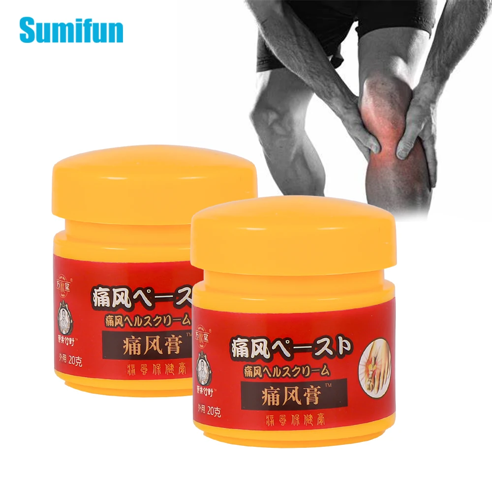 

20g Analgesic Cream Relieve Muscle Strain Pain Cure Rheumatoid Arthritis Joint Back Body Medical Ointment Pain Relief Plaster