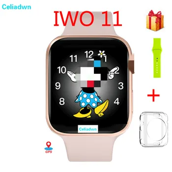 

MTK2503 Smart Watch IWO 11 Bluetooth Wireless Charge Heart Rate GPS Watch 1:1 44mm Series 5 For iPhone Android vs IWO 8 9 10