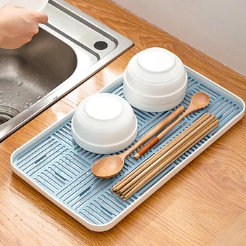 

Fruit Vegetables Home Hollowed Out Grids Design Storage Tray Detachable Kitchen Accessory Dish Drainer Double Layers Easy Clean