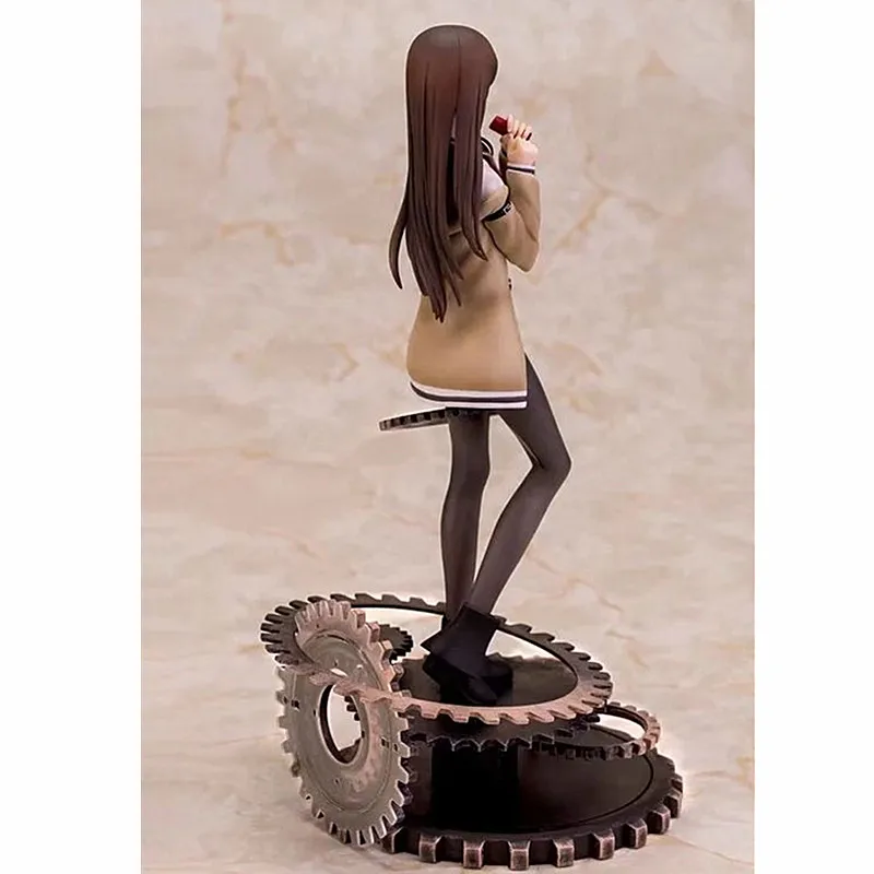 Аниме Makise Kurisu Steins Gate Shining Hearts ПВХ фигурка игрушка кукла Коллекция Модель Brinquedos Фигурки подарок A234