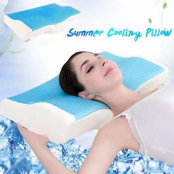 

50*30/60*35cm Memory Foam Bedding Pillow Neck protection Slow Rebound Memory Foam Butterfly Shaped Pillow Health Cervical Neck