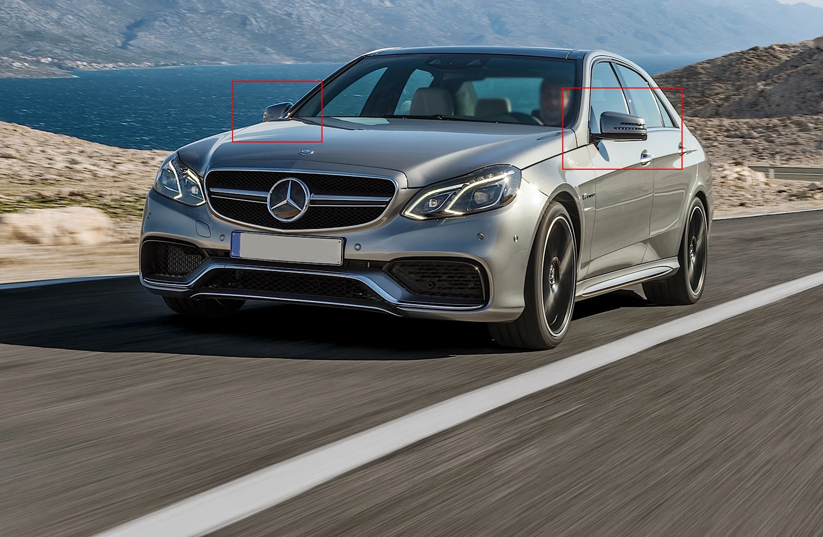 Светодиодный светильник с поворотным сигналом для Mercedes Benz W204 W212 W221 NS& OS