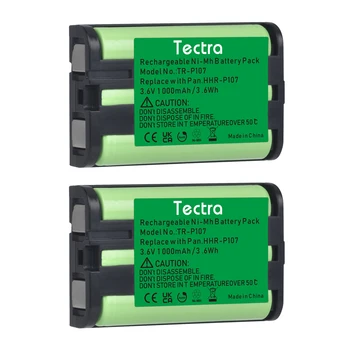 HHR-P107 Cordless Phone Battery for Panasonic PQSUHGLA1ZA HHR-P107A KX-TG6071 KX-TG6074 KX-TGA351 KX-TGA600 Handset Telephone