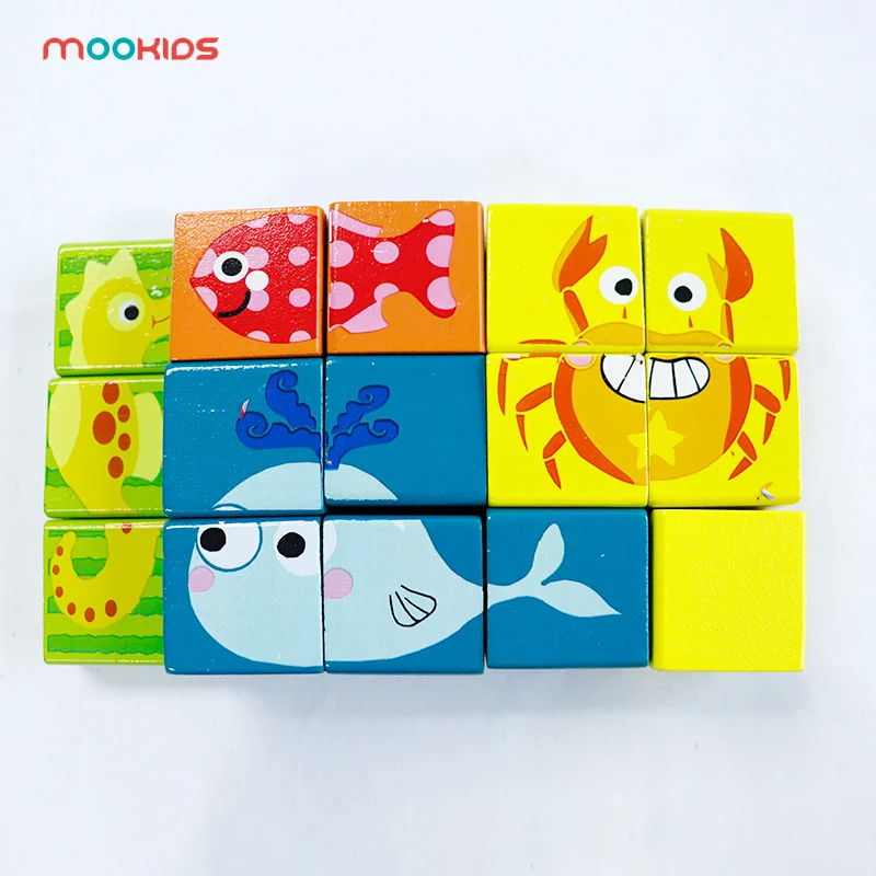 Mookids домино игровой 50 шт./компл. деревянный-пачка цветов радуги для домино блоки городское здание Игрушки для раннего развития детей игрушки для детей