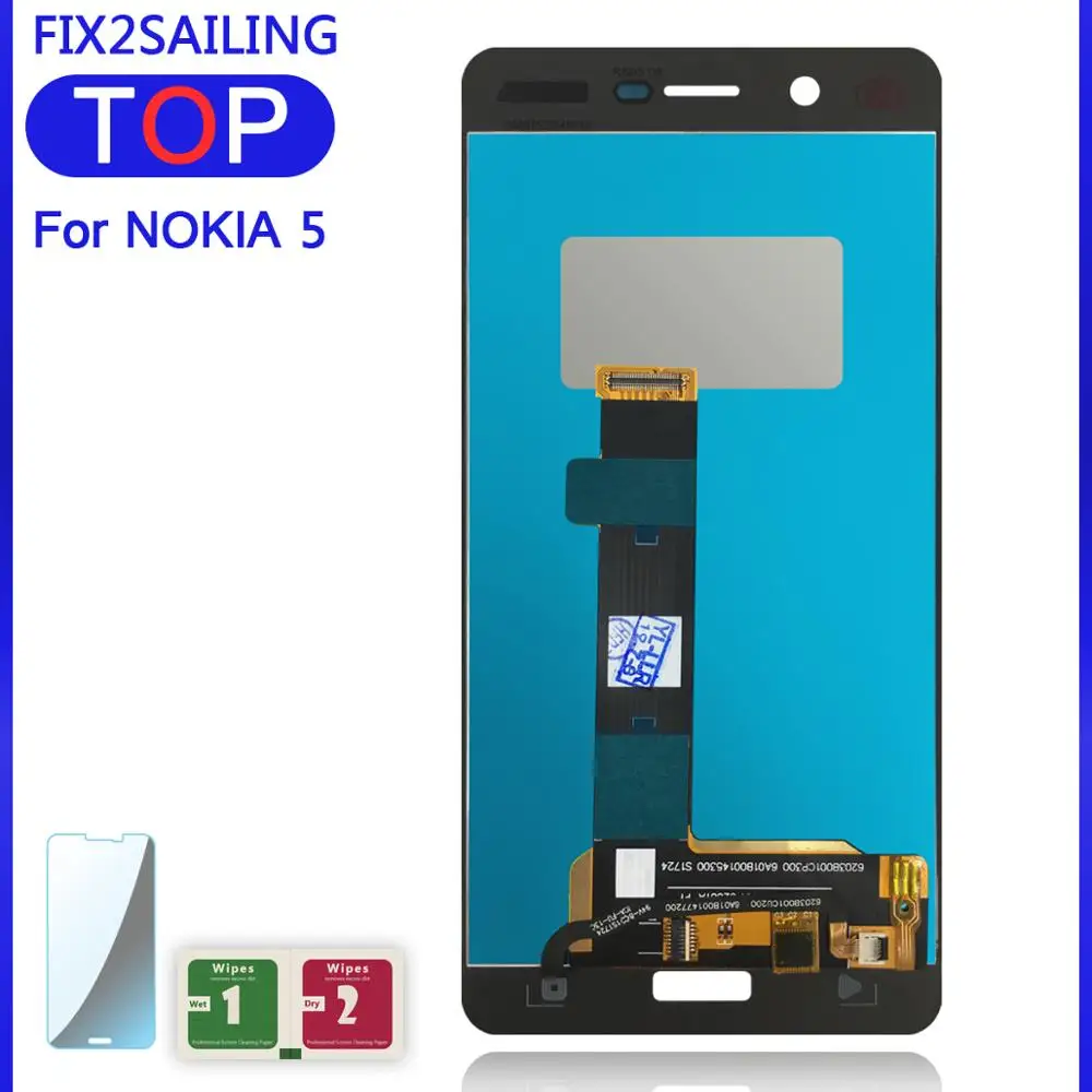 ЖК-дисплей для Nokia 5 сменный дигитайзер сенсорного экрана в сборе Nokia5 N5 TA-1008 TA-1030