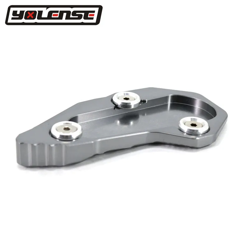 Motorcycle CNC Kickstand Foot Side Stand Extension Pad Support Plate Enlarge Stand For BMW R1200R R