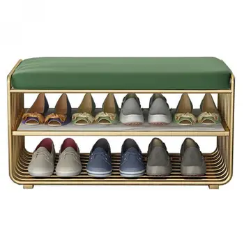

Nordic modern minimalist shoe bench bed end stool double storage home entrance porch chair stool entry stool shoe rac