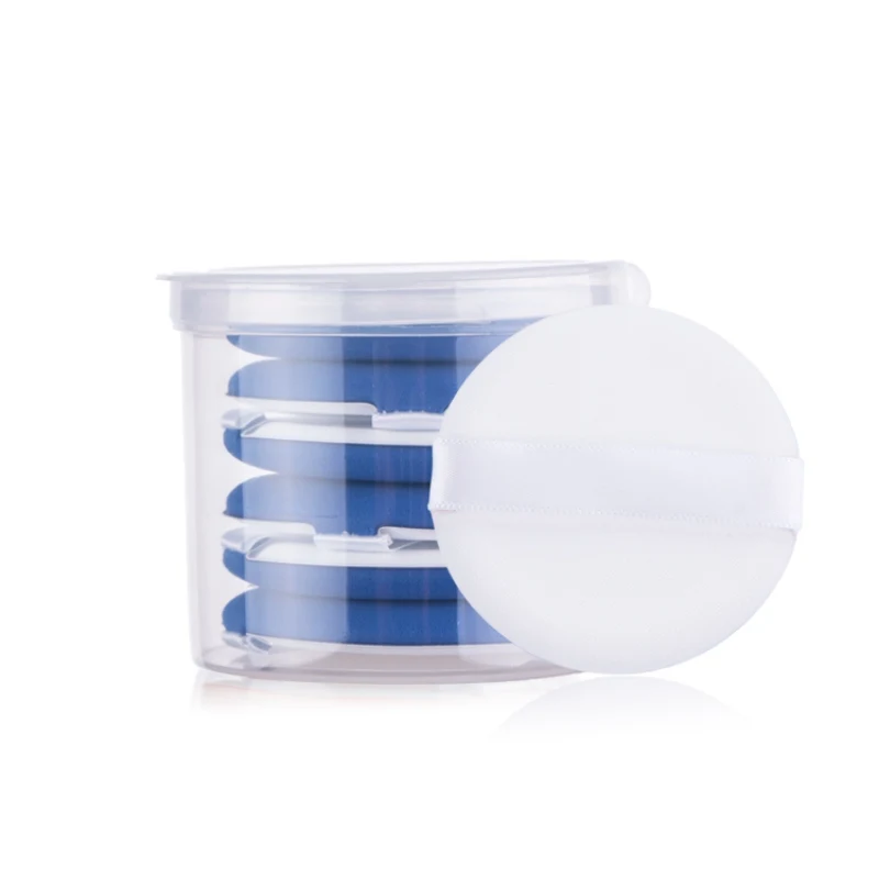 6Pcs/Set Air Cushion Sponge Puff Round Shaped Makeup Dry Wet Dual Use Concealer Liquid Foundation BB/CC Cream Make up puffs