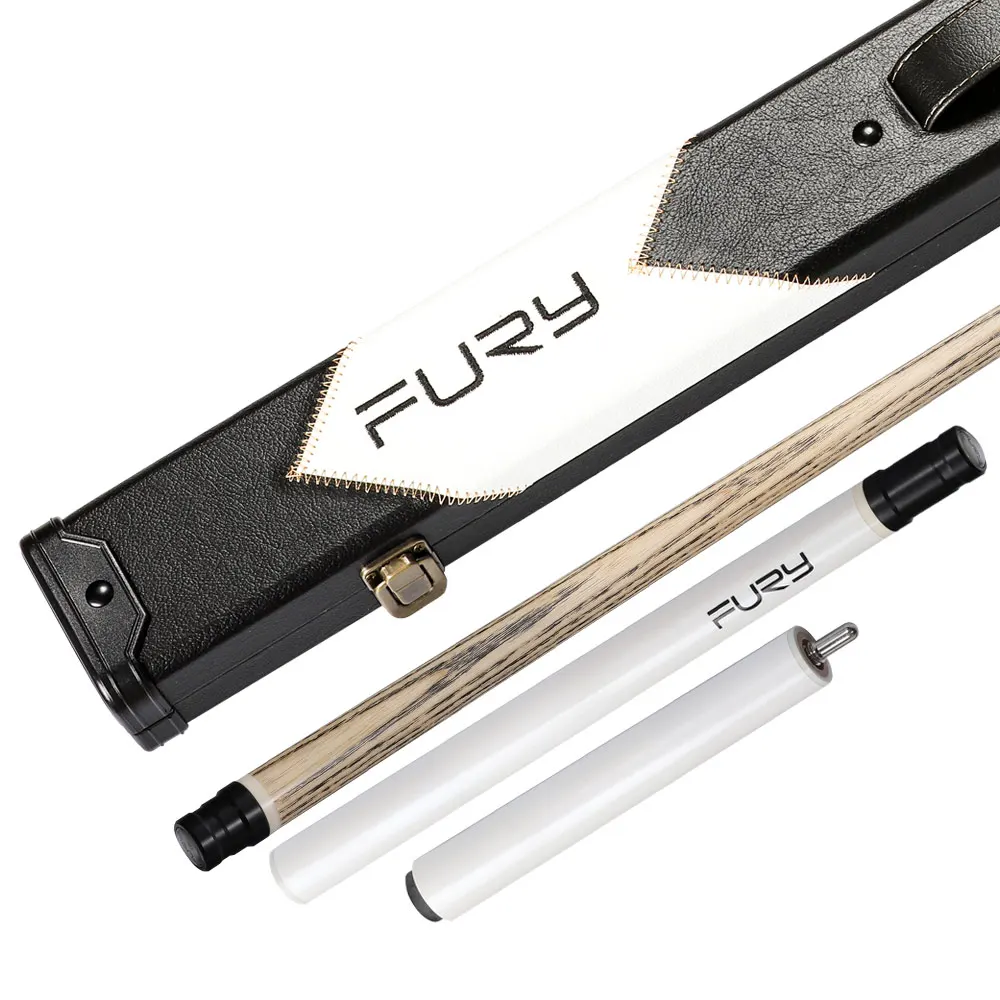 JPT3-box-white Официальный магазин FURY JPT 1 и 3 Jump Cue с подарками 13 мм G10 наконечник черный и белый зольный вал 3 штуки скачок биллард Профессиональный кий - Цвет: JPT3-box-white