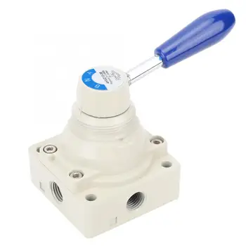 

1 pcs 4HV210-08 Air Valve 4 Way 2 Positions Hand Lever Direct Action 1/4in PT Pneumatic Valve