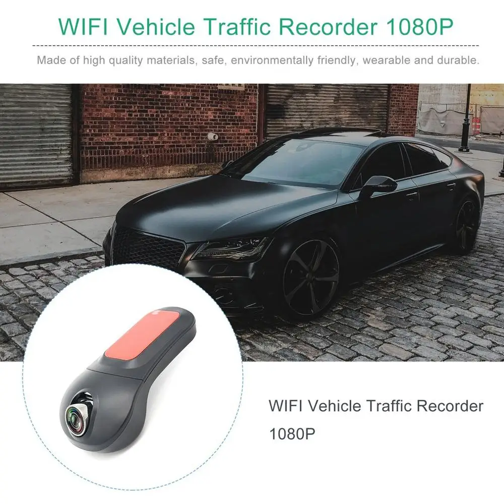 V23A Автомобильный видеорегистратор камера беспроводная WiFi приложение PAL/NTSC видео регистратор FHD 1920*1080p Novatek 96655 видеорегистратор