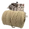 Natural Hemp Rope Cat Tree House DIY Cat Scratcher Rope Climbing Frame Replacement Binding Twine Rope For Cat Sharpen Claw ► Photo 1/6